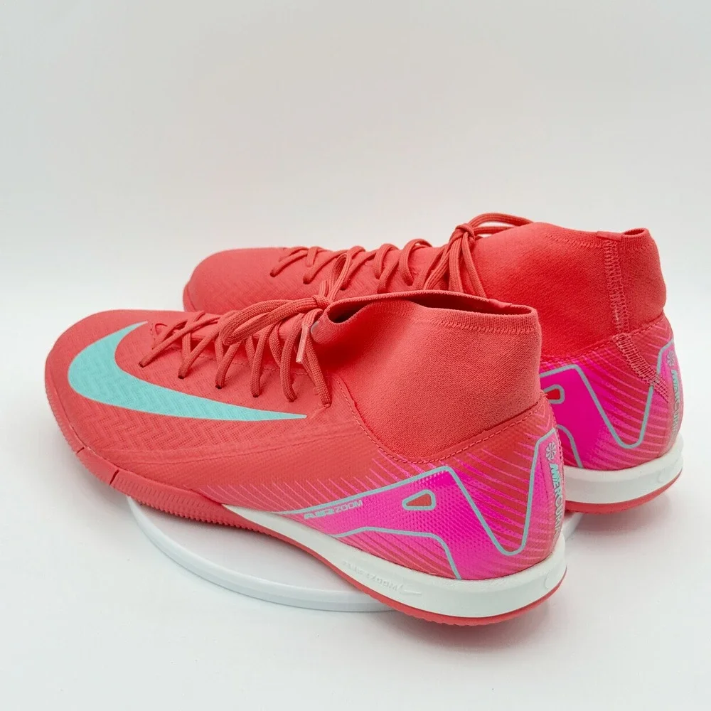 Nike Zoom Superfly 10 Academy Indoor Soccer Shoes Size 10 Mens Pink - NEW no box